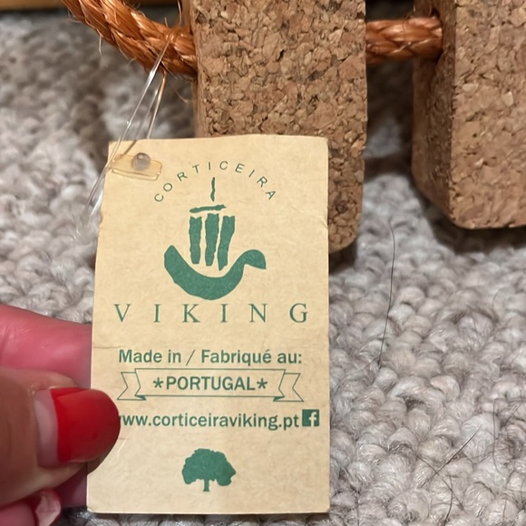Viking Corticeira Cork Bottle Hot Plate/Hot Pad or Wall Decor - Picture 3 of 6